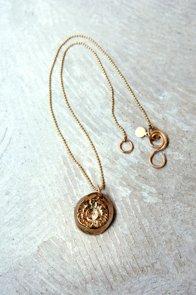 SONIA BOYAJIAN _ Coin Pendant Necklace