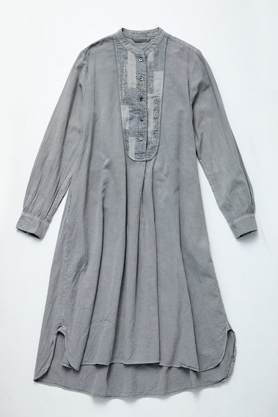 Heart Blouse Long Bicoal / Bamboo Charcoal Dye