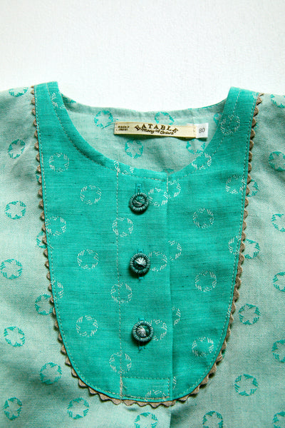 <tc>Heart Blouse Long Kids - Asanoha JQ</tc>