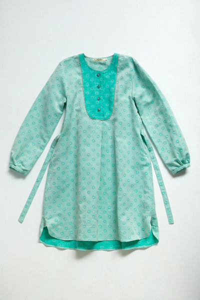 <tc>Heart Blouse Long Kids - Asanoha JQ</tc>