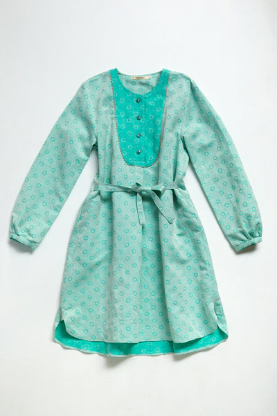 <tc>Heart Blouse Long Kids - Asanoha JQ</tc>
