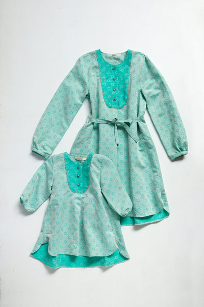 <tc>Heart Blouse Long Kids - Asanoha JQ</tc>