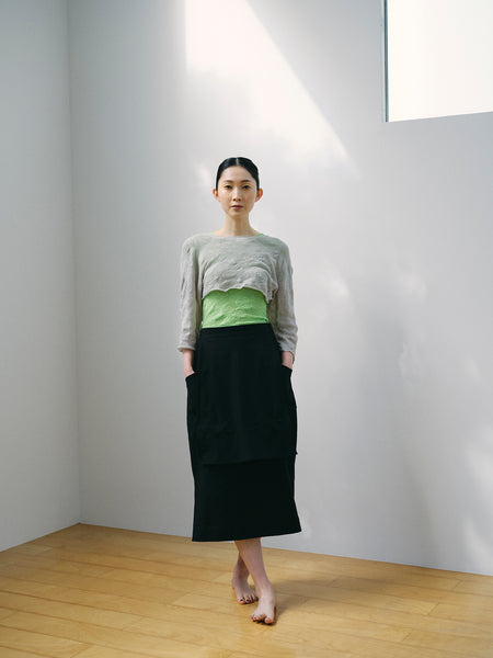 <transcy>Izaribata Apron Skirt</transcy>