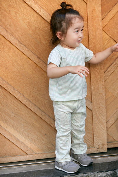 Kids Bellbottoms - Ayatori Border