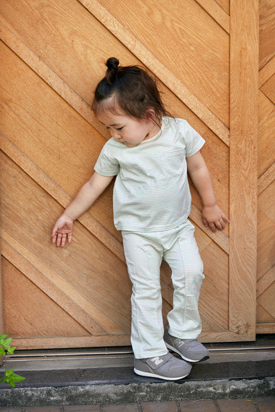 Kids Bellbottoms - Ayatori Border
