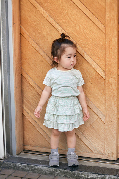 Frill Skirt  - Ayatori Border