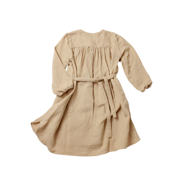 <transcy>Heart Blouse Long Baby -Sally Fox Cotton</transcy>