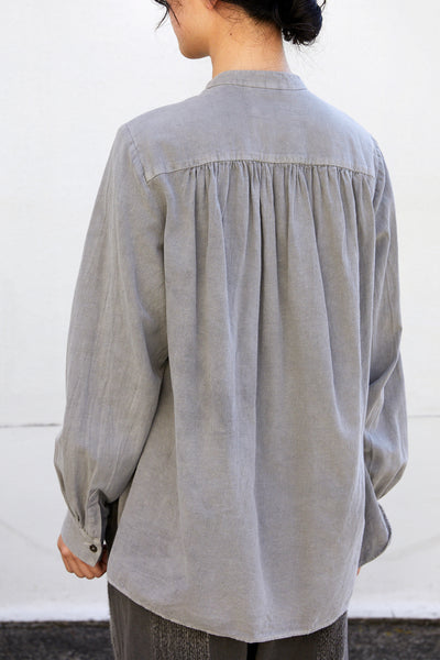 Heart Blouse Bicoal / Bamboo Charcoal Dye