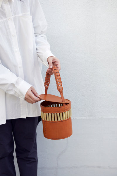 <tc>Bamboo Round Bag </tc>