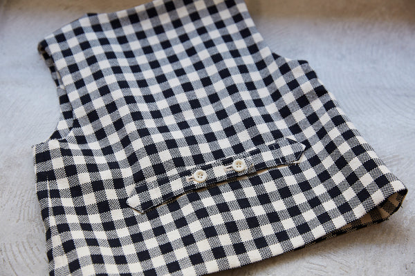 <transcy>KID’s VEST - GINGHAM</transcy>