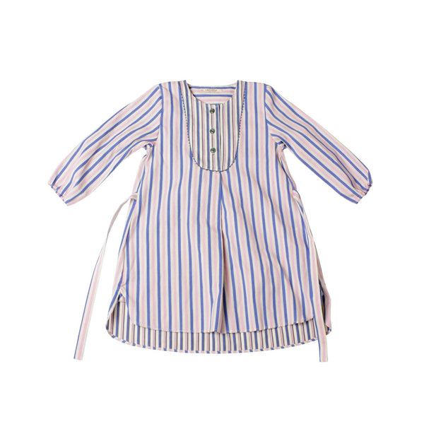 <transcy>Heart Blouse Long Kids - Stripe</transcy>