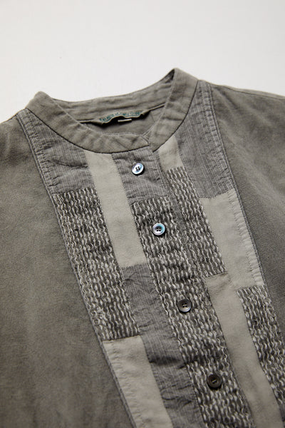 Heart Blouse Bicoal / Bamboo Charcoal Dye
