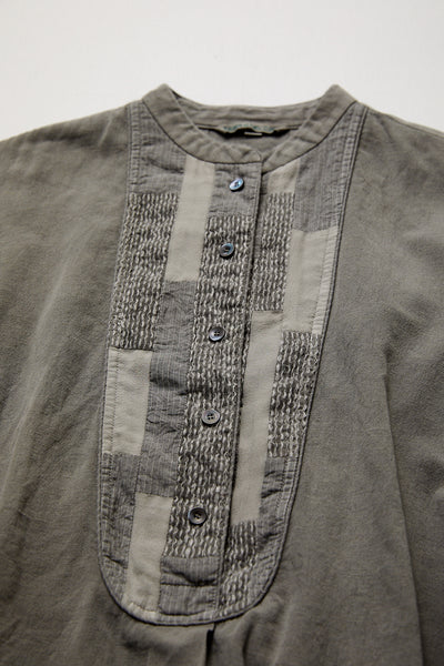 Heart Blouse Bicoal / Bamboo Charcoal Dye