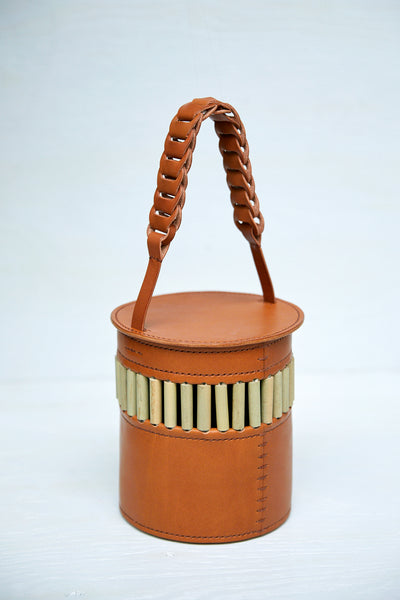 <tc>Bamboo Round Bag </tc>