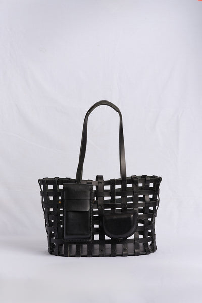 Basket Bag Plus_L Cow