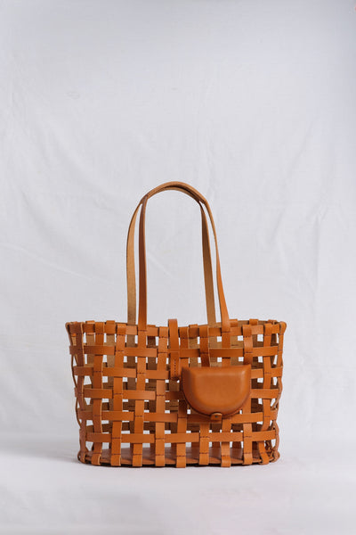 Basket Bag Plus_L Cow