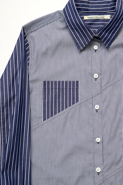 UP DOWN SHIRT STRIPE_LEFT BUTTON