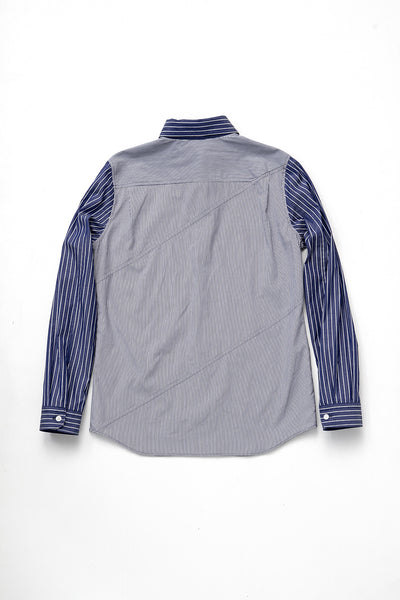 UP DOWN SHIRT STRIPE_LEFT BUTTON