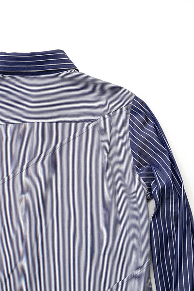 UP DOWN SHIRT STRIPE_LEFT BUTTON