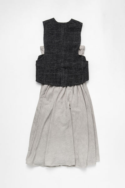 PETAL STORM VEST DRESS SET