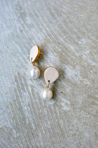 SONIA BOYAJIAN _ Cynthia Pearl Drop Earrings