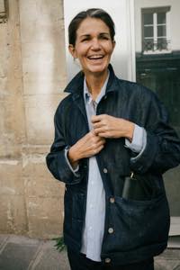 STERLIZATION POCKET JACKET - LINEN DENIM