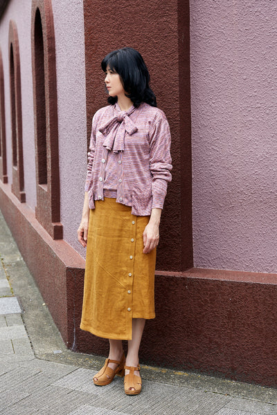 <transcy>Yin Tang Lino Skirt</transcy>