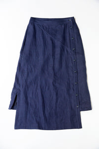 <transcy>Yin Tang Lino Skirt</transcy>