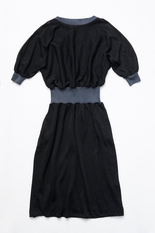 <transcy>Karamushi Knit Dress Plain</transcy>